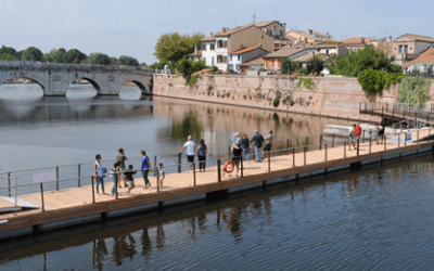 Inaugurata la passerella galleggiante sul Canale Porto Antico – Floating Piers Rimini